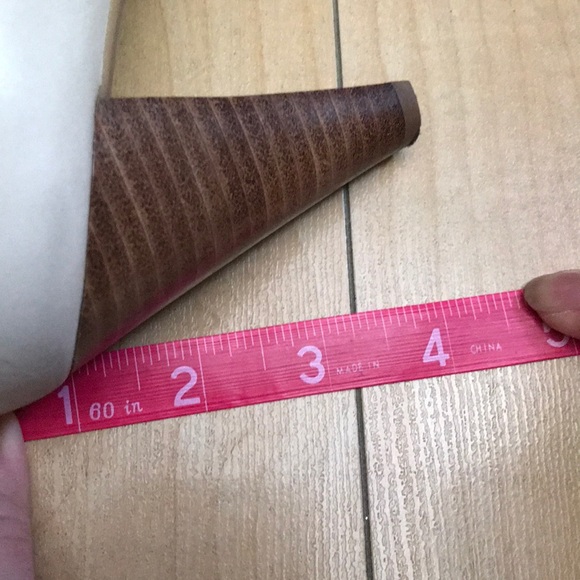 Coach Leather Peep-Toe Heels, size 7. - Picture 4 of 7